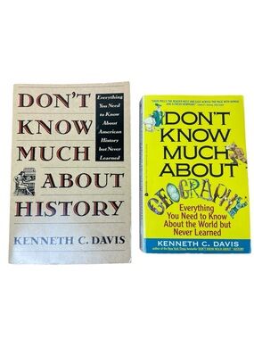 Don't Know Much About History and Geography by Kenneth C. Davis Books